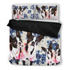 Double Boston Terrier Bedding Set