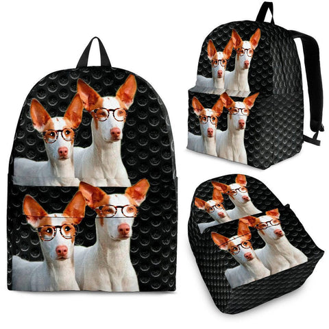 Ibizan Hound Dog Print BackpackExpress Shipping