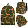 Vizsla Dog Print BackPack Express Shipping