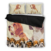 Beagle In Group Bedding Set