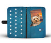 Yorkshire Terrier Print Wallet Case IN State