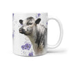 Speckle Park Cattle (Cow) Print 360 White Mug