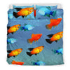 Beautiful Platy Fish Print Bedding Set