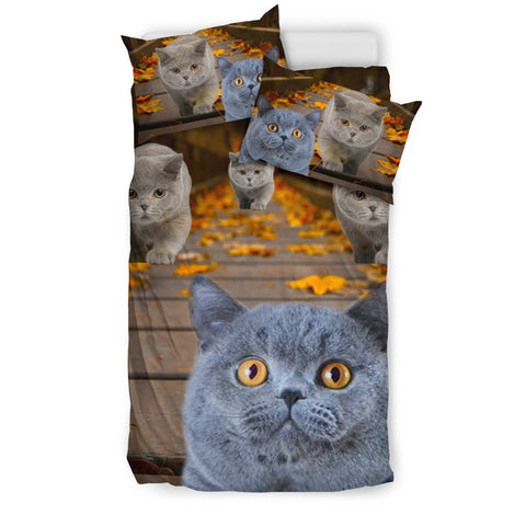 Amazing British Shorthair Cat Print Bedding Set