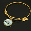 Yorkshire Terrier (Yorkie) Texas Print Bangle