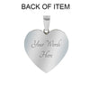 Clydesdale Horse Print Luxury Heart Charm Bangle