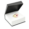 Basset Hound Print Signet Ring