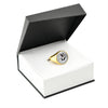 Boston Terrier Print Signet Ring