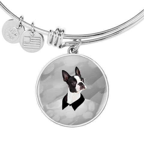 Boston Terrier Print Bangle