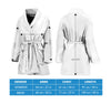 Unicorn Patterns Print Women's Bath Robe