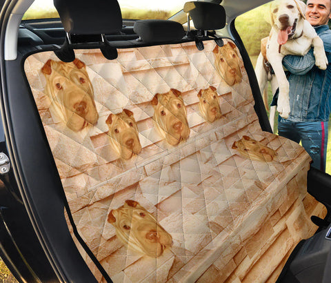 Lovely Shar Pei Print Pet Seat Covers