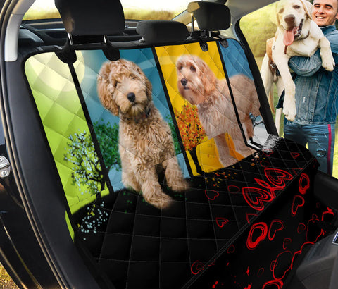 Labradoodle Print Pet Seat Covers