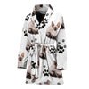 Cornish Rex Cat Print Women's Bath Robe