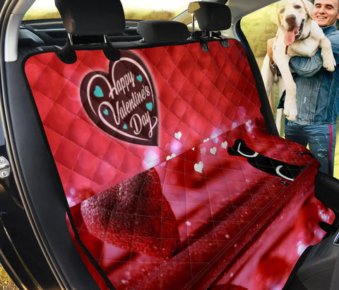 Valentine's Day Special Dog Print Pet Seat Covers