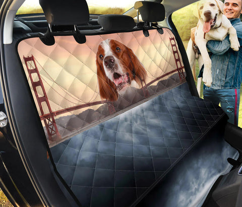 Irish Red and White Setter Print Pet Seat Covers- Limited Edition