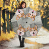 Cute Pembroke Welsh Corgi Print Umbrellas