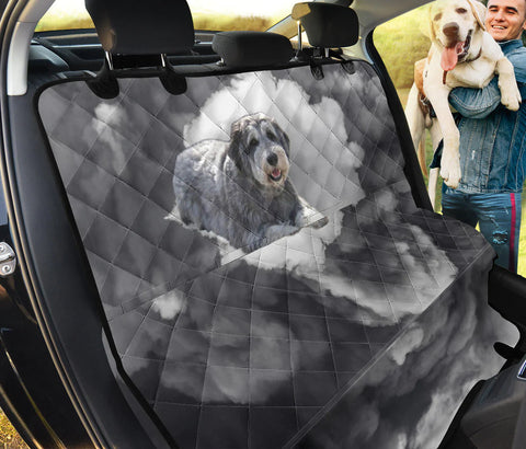 Polish Lowland Sheepdog Print Pet Seat Covers