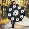 Friesian Horse Art Print Umbrellas