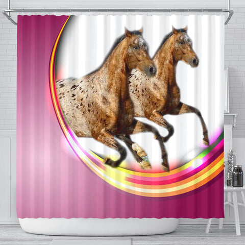 Appaloosa Horse Print Shower Curtain