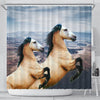 Andalusian Horse Print Shower Curtains