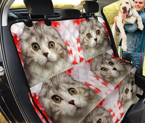 Scottish Fold Cat Print Pet Seat Covers