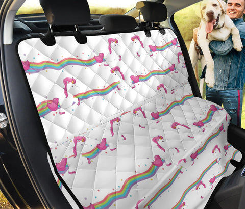 Running Unicorn Pattern Print Pet Seat Covers