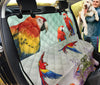 Scarlet Macaw Print Pet Seat Covers