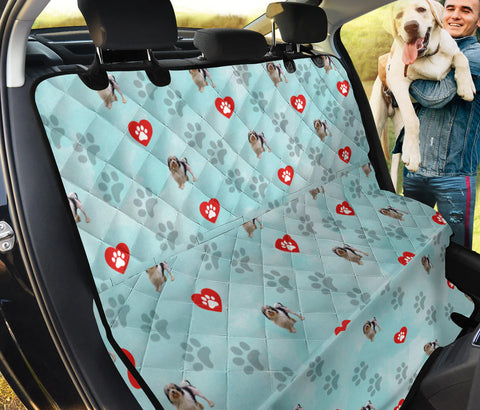 Lowchen Dog Patterns Print Pet Seat Covers