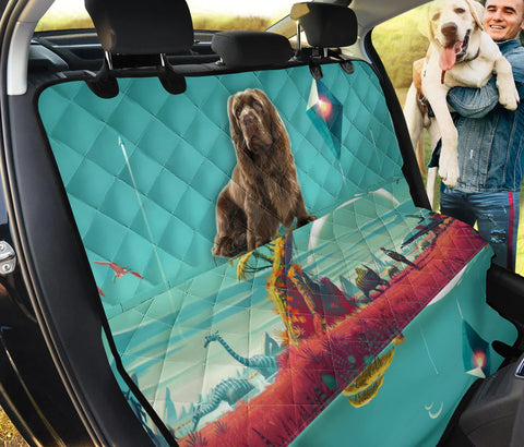 Sussex Spaniel Print Pet Seat Covers- Limited Edition