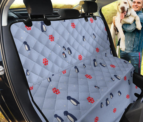 Penguin Patterns2 Print Pet Seat Covers