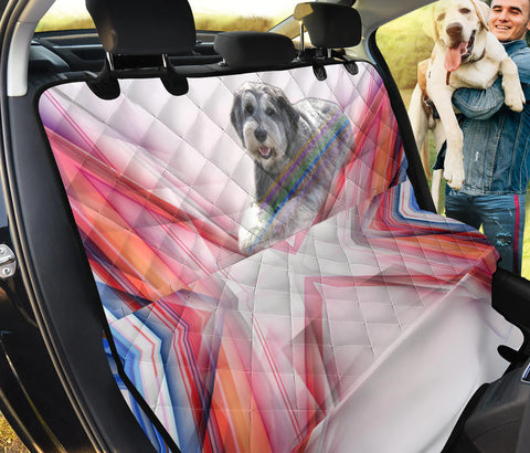 Polish Lowland Sheepdog Print Pet Seat Covers- Limited Edition