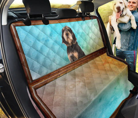 Otterhound Print Pet Seat Covers