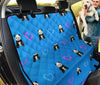 Panda with Heart Patterns Print Pet Seat Covers