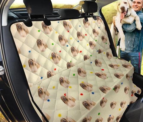 Lhasa Apso Patterns Print Pet Seat Covers