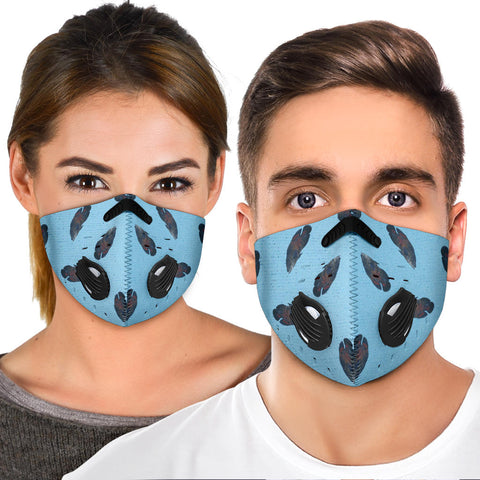 Oscar Fish Print Premium Face Mask