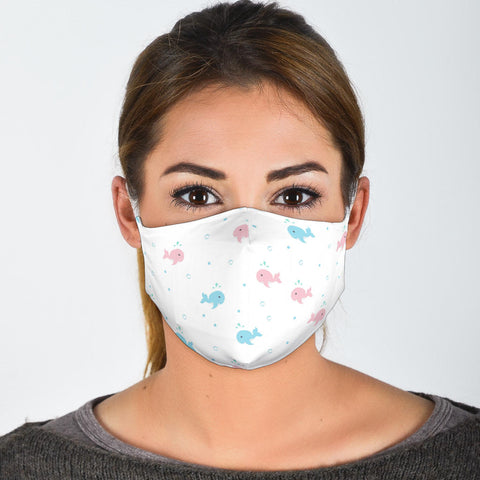 Fish Patterns Print Face Mask