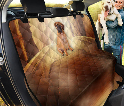 Lovely Bullmastiff Print Pet Seat Covers