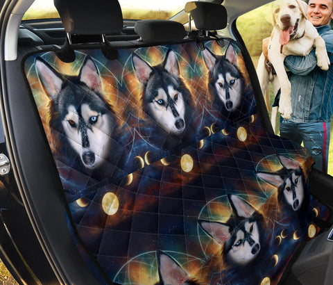 Siberian Husky Patterns Print Pet Seat Covers