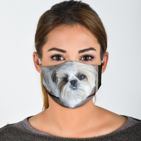 Lovely Shih Tzu Print Face Mask