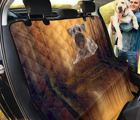 Lovely Cesky Terrier Print Pet Seat Covers