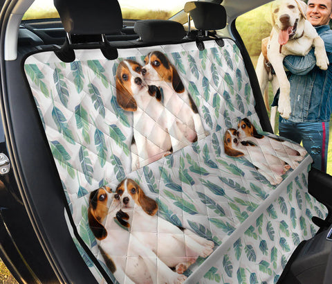 Lovely Beagle Print Pet Seat Covers