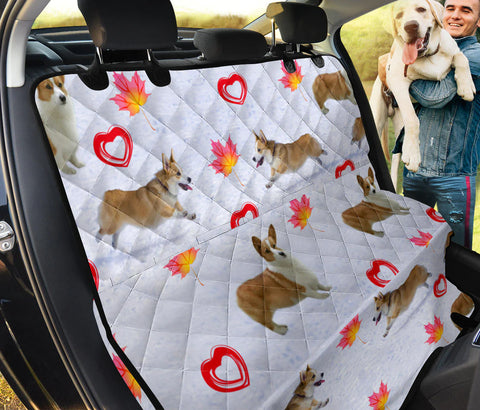 Pembroke Welsh Corgi Patterns Print Pet Seat covers