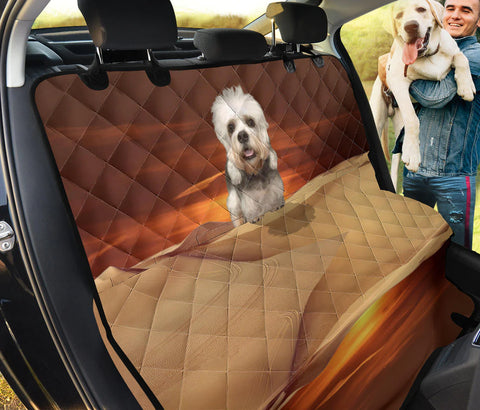 Lovely Dandie Dinmont Terrier Print Pet Seat Covers