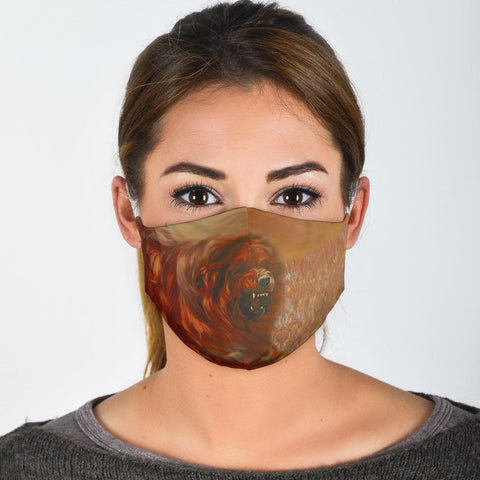 Amazing Tibetan Mastiff Print Face Mask