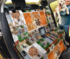 Siba Inu Dog Collage Print Pet Seat Covers