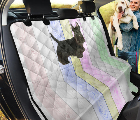 Scottish Terrier Print Pet Seat Covers