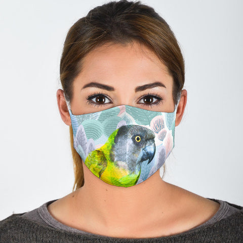 Senegal Parrot Print Face Mask