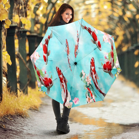 Koi Fish Print Umbrellas