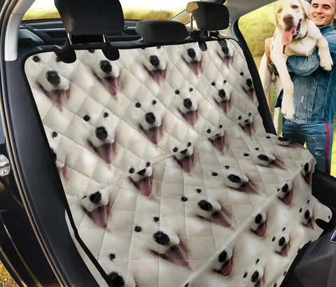 Samoyed Pattern Print Pet Seat Covers