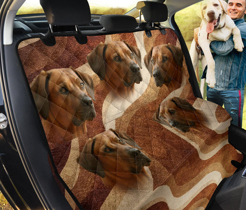 Lovely Rhodesian Ridgeback Print Pet Seat Covers